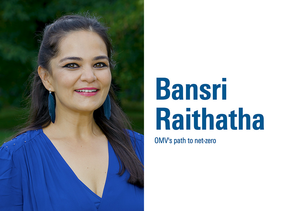 Bansri Raithatha – OMV's path to net-zero (photo)