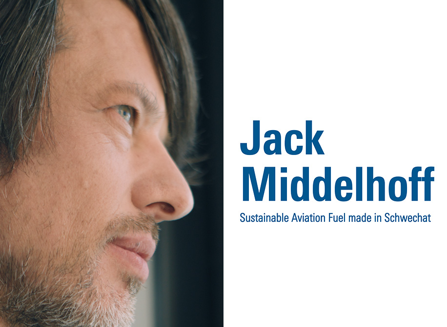 Jack Middelhoff – Sustainable Aviation Fuel made in Schwechat (photo)